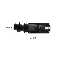 40Mm Water Jet Thruster Power Sprayer Pump Water Jet Pump with 3 Blades Propeller Fit 775 Motor for RC Jet Boat