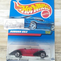 Hot Wheels lawas blue card auburn 852 merah langka