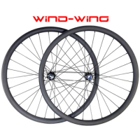 1225g 29er MTB XCL 30mm wide Hookless carbon wheelset front Powerway L32 2.0 rear 310 boost 148x12mm HG XD MS 12s mountain bike