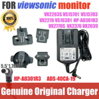 Original DVE 19V 1.58A FOR viewsonic LCD monitor AC adapter Power supply VX2263S VS15701 VS15703 VX2276 VS16381 HP-A0301R3