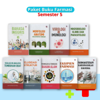 Buku Paket Farmasi Semester 5 | Mikrobiologi Klinik Dan Parasitologi, Virologi & Imunologi, Morfolog