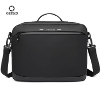OZUKO Men's Casual Briefcase Man Business Shoulder Messenger Bag men Laptop 15.6 Inch Handbag male Messenger Crossbody Bags New