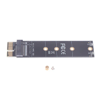 อะแดปเตอร์ PCIE 3.0 และ 4.0 x1 เป็น NVMe M.2, PCIe x4 และ x2, รองรับ SSD NGFF M.2