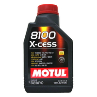 MOTUL 8100 X-cess 5W40 全合成機油