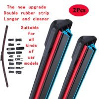For BMW 6 Series Grand Turismo G32 Hatchback 620d 630d 640d 630i 640i 2017 2018 2019 2020 2021 2022 Double Rubber Wiper Blades