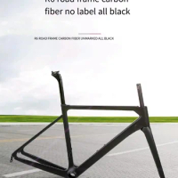 Twitter R6 unmarked all-black carbonT900 fibre road bicycle frame C brake uphill road racing frame