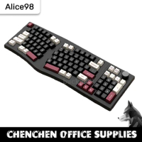 FEKER Alice98 Wireless Mechanical Keyboards Alice 3 Mode Bluetooth Keyboards Ergonomics Hot-Swapping