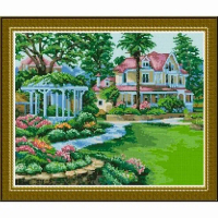 paket kristik rumah villa gazebo garden