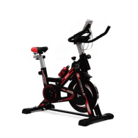 Exercise Bike Indoor Cycling Bike Stationary with Comfortable Seat Cushion Digital Display Holder Spin Bike
