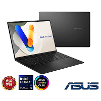 ASUS S5606MA 16吋3.2K筆電 (U5-125H/16GB/1TB SSD/EVO/極致黑/Vivobook S16 OLED)