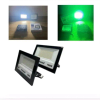 Lampu Sorot LED 100W 200W 300W AC 220Volt Hijau Biru untuk Dekorasi Kubah Masjid dengan Sorot LED