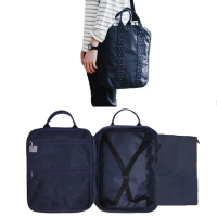 【iSFun】手提側背＊旅行長方行李箱杆包/2色可選