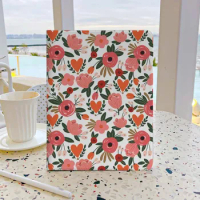 Floral Flowers ipad case For Apple Air 4 5 iPad Pro 2020 Cover for iPad 10.2 9 8 7th 12.9 Pro 2021 Mini 5 6 Case with Pen holder