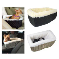 Small Dog Car Carrier Pet Booster Seat Travel Mat Crate for SUV Van Truck