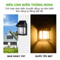 Đèn Năng Lượng Mặt Trời Cảm Biến Hồng Ngoại, Đèn Treo Tường Dây Vonfam Chống Thấm Nước BK 888