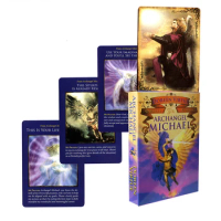 In 2021 NEW Most Popular Angel Series Archangel Michael Oracle Cards Tarot Cards for Beginners with PDF Guidebook