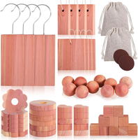 Cedar Blocks For Clothes Storage 60 Pack Cedar Planks With Cedar Hanger Ups Cedar Chips Cedar Rings 