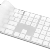 for Apple iMac Magic Keyboard with Numeric Keypad A1243 A1314 A2520 A2449 A1843 A1644 Silicone keybo