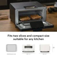 BALMUDA The Toaster | Steam Oven | 5 Cooking Modes - Sandwich Bread, Artisan Bread, Pizza, Pastry, Oven | Compact Design | Bakin