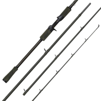 【OKUMA】Soldier特戰四節式槍柄/直柄路亞竿-路亞竿7.1呎L、M、MH、H(方便攜帶的四節旅竿尺寸)