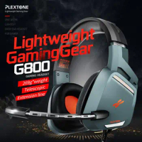 Fashion PLEXTONE G800 GamesHeadset Wired Headphones Over-Ear Lightweight headsets with mic for PS4 PC Mobile Phone Headset Gamer