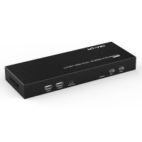 【易控王】2x2 二進二出 雙螢幕HDMI KVM切換器 USB共享器 4K@60Hz (40-116-05-02)