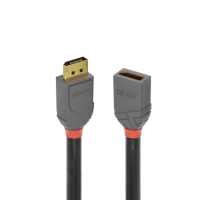 【LINDY 林帝】ANTHRA DisplayPort 1.4版 公 to 母 延長線 0.5m 36495