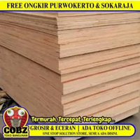 15 MM X 120 CM X 240 CM / KLI Triplek Multiplek Papan Meranti Full Lembar