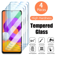 4PCS Tempered Glass For Samsung Galaxy A53 A32 A22 A13 A52S 5G Screen Protector on Samsung A52 A12 A51 A72 A73 A71 A70 A50 glass