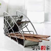 生活采家台灣製304不鏽鋼廚房筷子籃