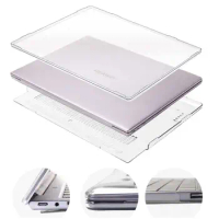 For HUAWEI MateBook X Pro 2019 13.9 / MateBook 13 14 /D14 D15 - Transparent Matte Hard PC Shell Laptop Anti-Scratch case Cover