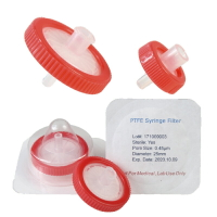 《經濟型》針筒過濾器 親水性PTFE Syringe Filter, PTFE, Hydrophilic