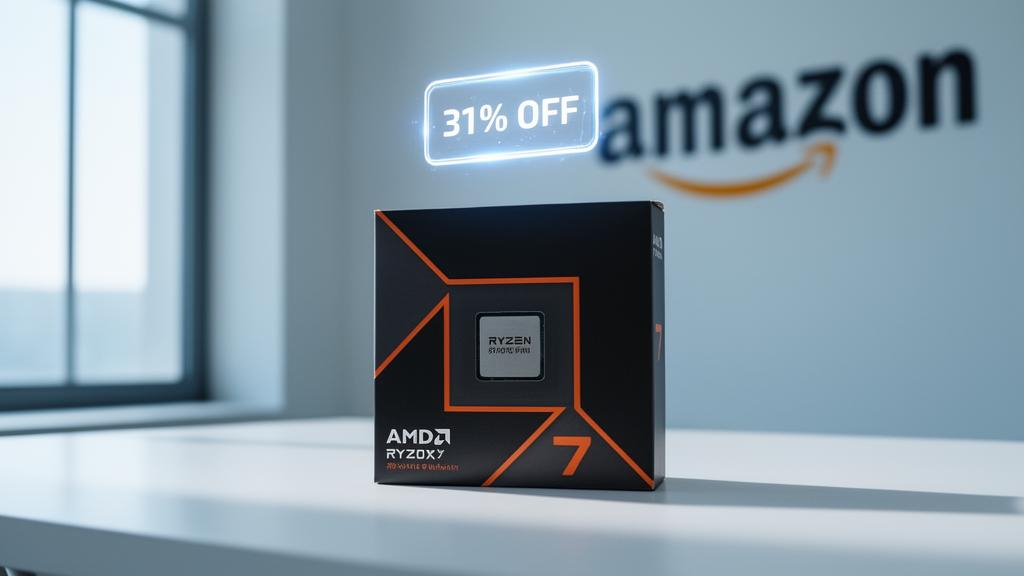 AMD】Ryzen 7 9700XがAmazonで31%の大幅値下げ、延長保証も付帯
