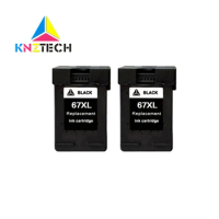 KNZ Replacement for hp67 compatible For HP 67 67XL Deskjet 2723 2752 1225 6020 6052 6055 6420 6452 4152 4140 4155 Printer