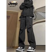 2025 JEEP Jeep Cargo Pants Men Autumn Outdoor Paratrooper Windproof Pants American Style Functional