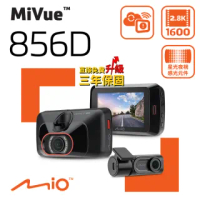 【MIO】MiVue 856D Sony Starvis 感光元件 WIFI 動態區間測速 前後雙鏡 行車記錄器