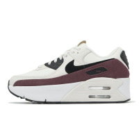 Nike 休閒鞋 Air Max 90 LV8 女鞋 米白 酒紅 厚底 增高 氣墊 運動鞋 FD4328-107