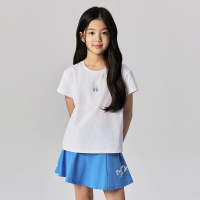 【MLB】KIDS 運動套裝 短袖T恤+裙子 童裝 洛杉磯道奇隊(7FS1A0243-07BLS)