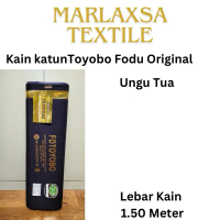 Kain Katun Toyobo Fodu Original | ungu Tua