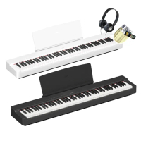 【Yamaha 山葉音樂】P225 88鍵 數位鋼琴 單主機(贈手機錄音線/原廠耳機/保養油組/原保15個月)