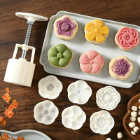 【HOT】50g Set CETAKAN KUE Cetakan Kue Bulan Cetakan Cherry Blossom Bunga Tulip Mawar Cetakan Kue Bula