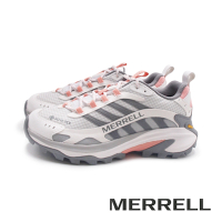 MERRELL(女)MOAB SPEED 2 GORE-TEX抗撕裂防水登山止滑健行鞋 女鞋-灰粉色