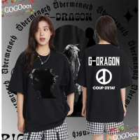 พร้อมส่ง ใหม่ G-Dragon 2025 World Tour Ubermensch T-shirt BIGBANG GD เสื้อเชิ้ต ผ้าCotton 100% เสื้อ