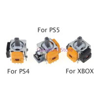 1pc Replacement Orange 3D Analog Hall Effect Joystick for PS5 PS4 Xbox One/Series Controller ThumbStick Repair Parts