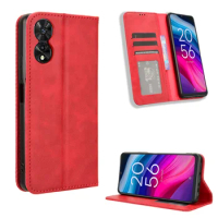 For TCL 50 5G Case Luxury Flip PU Leather Wallet Magnetic Adsorption Cover For TCL 50 Tcl 50 5G Phone Cases