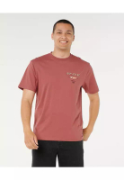 Rip Curl Men Fade Out Icon Tee 0CAMTE-APPLE BUTTER