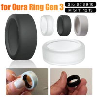 Silicone Protective Case for Oura Ring Gen 3 Health Monitor Smart Ring Protector Shockproof Anti-Scratch Smart Ring Skin Cover