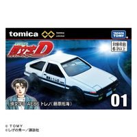 TOMICA 多美小汽車 無極限 unlimited 01 頭文字D AE86 藤原拓海【鯊玩具】