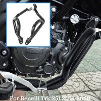 Motorcycle Crash Bar Engine Tank Guard Cover Lower Bumper Frame Protector For Benelli Trk 251 2018-2020 Accessories