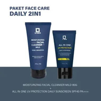 Paket LT Men Skincare For Men - Paket Perawatan Lengkap Untuk Pria Daily Acne Brightening Face Care 